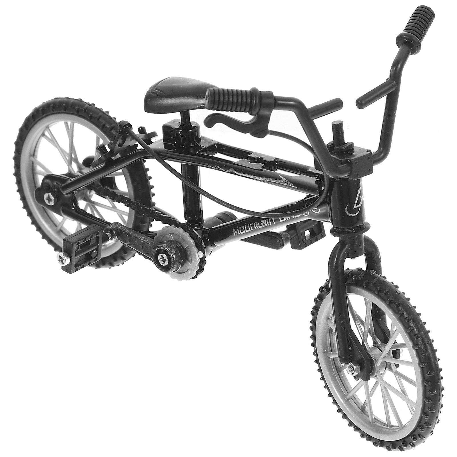Mountain Biking Europe - Mini vélo artificiel en métal robuste,