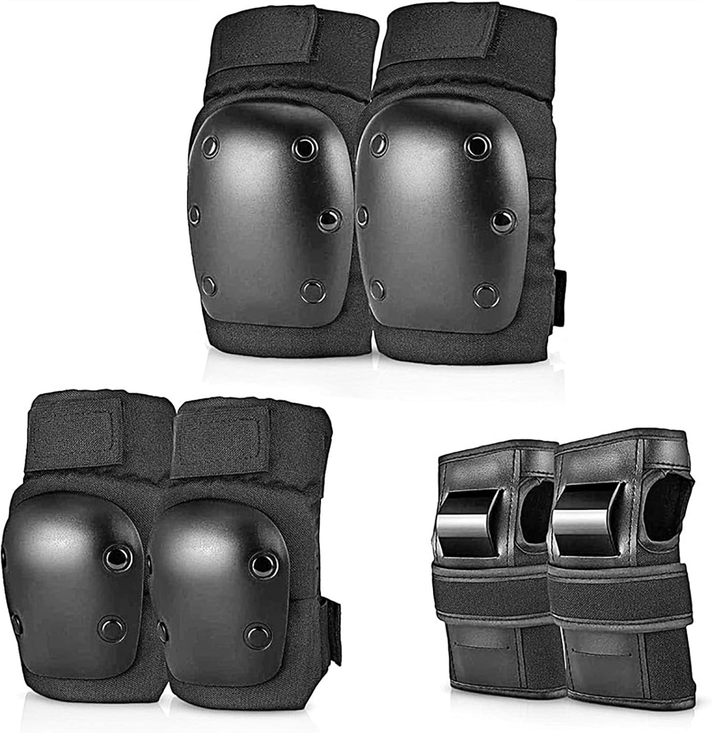 Mountain Biking Elbow Pads - Genouillères coudières protège-poignets pour adultes jeunes