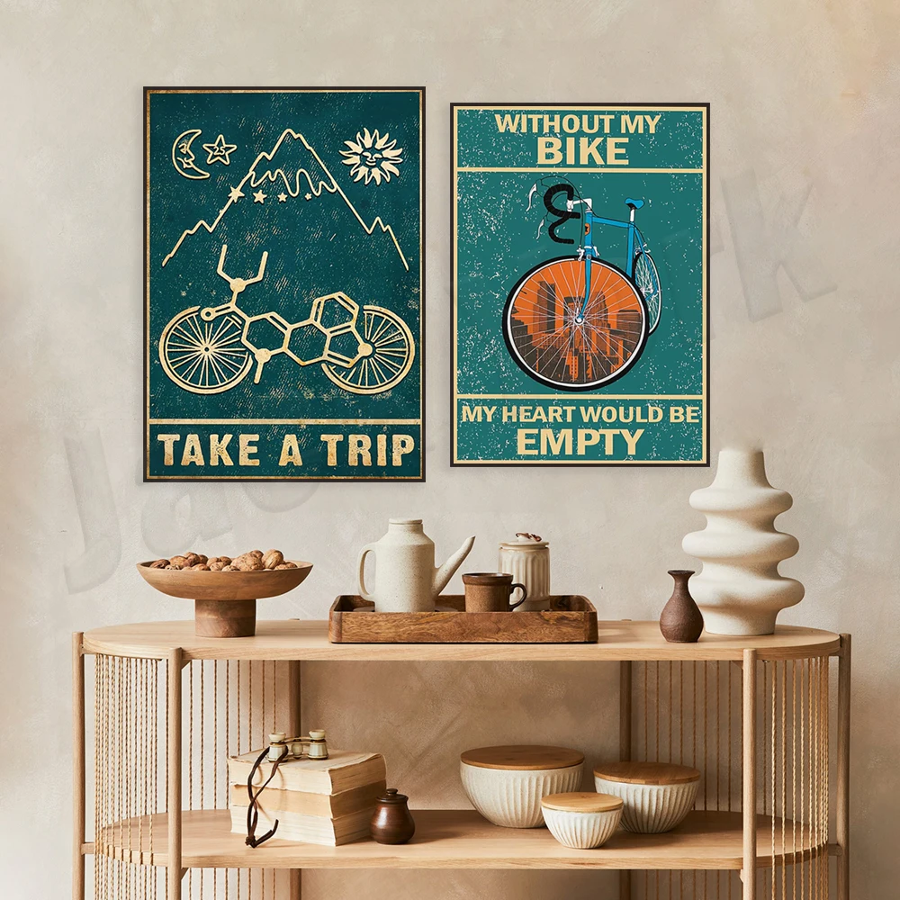 Affiche de voyage de vélo de m - Mountain Biking Europe avis et prix
