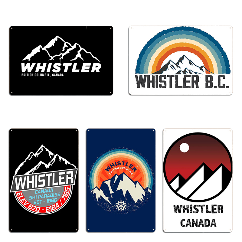 Retro Ski Whistler B.C Canada  - Mountain Biking Europe avis et prix