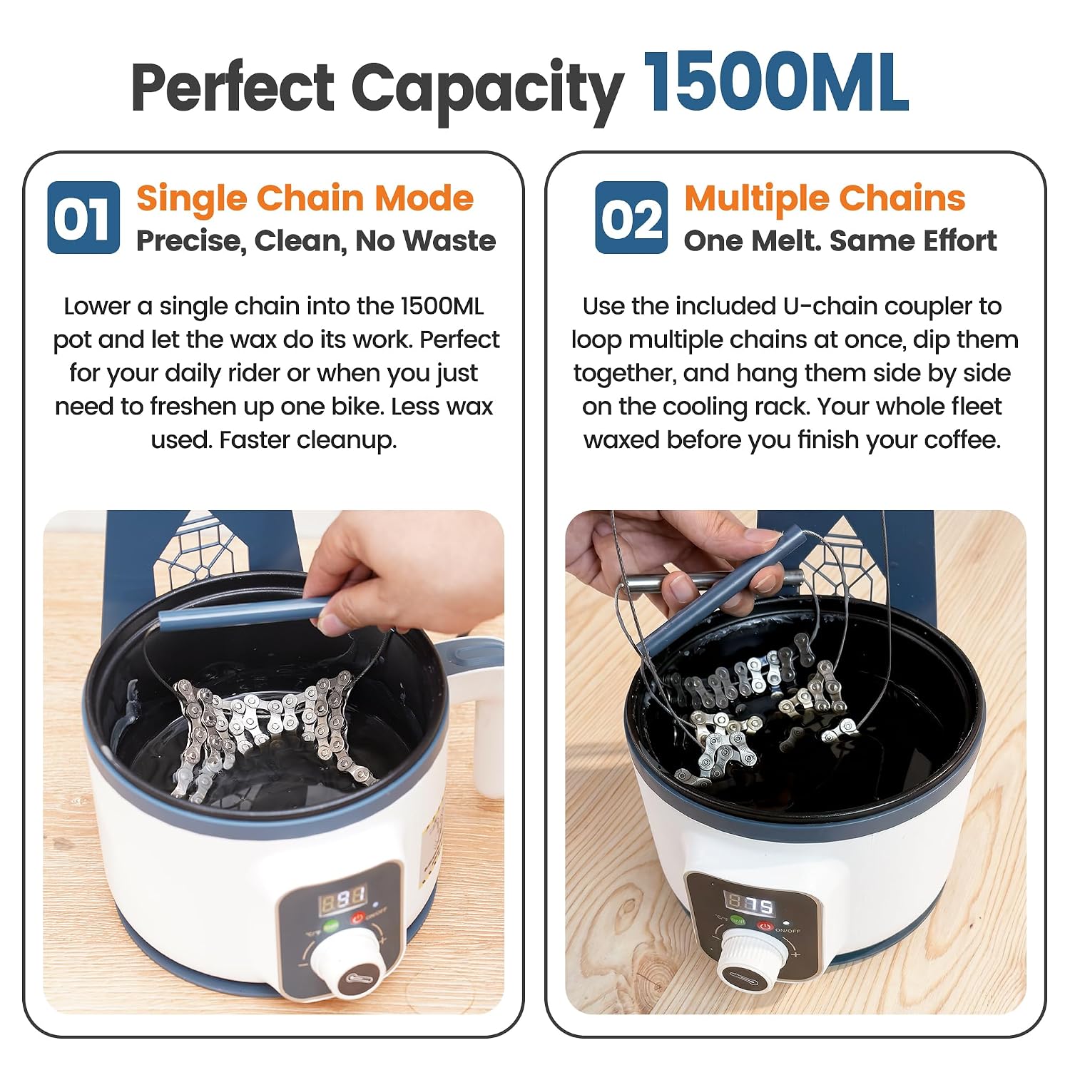 Pot à cire pour chaîne de vélo - Chain Quick Link avis et prix