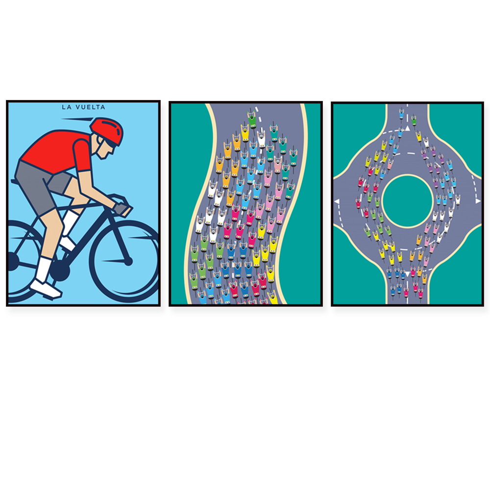 Affiche décorative pour la mai - Mountain Biking Europe avis et prix